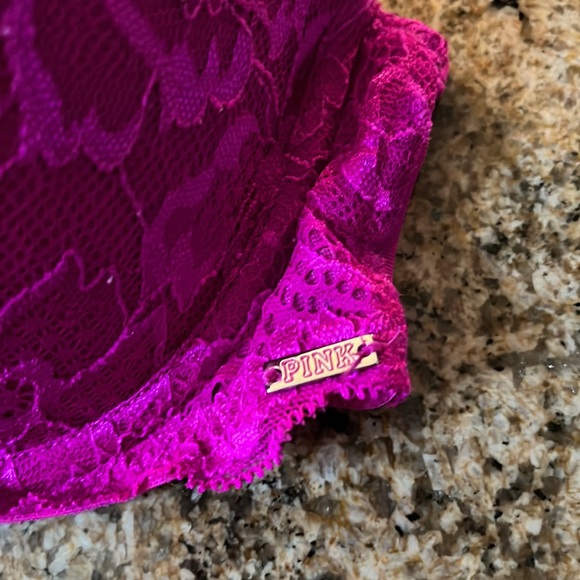 Victoria secret Pink lace push-up bras 2pc. Lot 32D - Picture 7 of 9